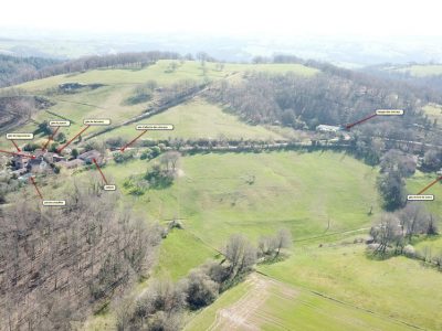 Le ferme équestre Daoudou vu du ciel